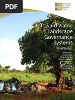 Toward Viable Landscape Governance Systems What Works