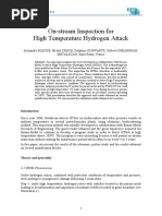 On-Stream Inspection For High Temperature Hydrogen Attack: ECNDT 2006 - Tu.3.8.4