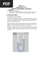 Practica #02 - Presión Manomemtrica PDF