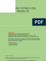 Estudio Tecnico Del Proyecto