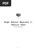 High School Musical 3: Senior Year: by Peter Barsocchini