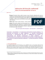 Constitucionalización Del Derecho Ambiental (Control Ambiental