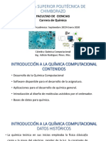 Introducción Química Computacional