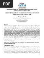 Experimental Study On Self Compacting Concrete SSC Using Ggbs and Fly Ash 1 11