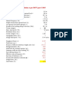 Gust Factor Calculation As Per Is 875 Part 3 2015