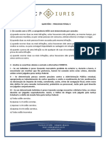 CP Iuris - Processo Penal V - Questoes