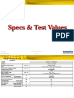 004 - Specs & Test Values