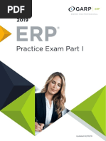 2019 ERP Practice Exam Part 1 PDF