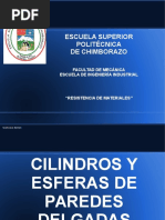 Cilindros y Esferas de Paredes Delgadas PDF