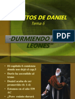 Secretos de Daniel, Cap. 6-2