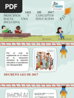 Decreto 1421 Educacion Inclusiva