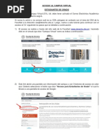 Acceso Al Campus Virtual para Estudiantes de Grado PDF