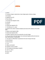 Microelectronics MCQs-Answers