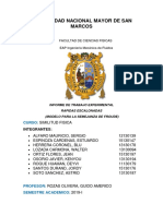 Universidad Nacional Mayor de San Marcos: Facultad de Ciencias Fisicas EAP Ingeniería Mecánica de Fluidos