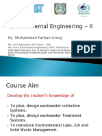 Module - 1 Introduction Design of Sanitary Sewers