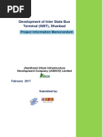 Development of Inter State Bus Terminal (ISBT), Dhanbad: Project Information Memorandum