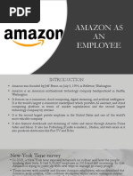 Amazon As An Employee