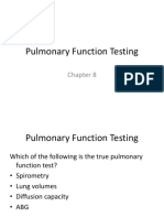 Pulmonary Function Testing