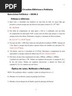 Lista de Exercícios CEF