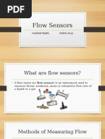 Flow Sensors: Garfield Smith Selvin Gray