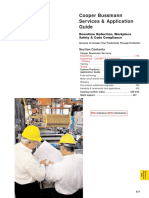 Cooper Bussmann Services & Application Guide: Downtime Reduction, Workplace Safety & Code Compliance