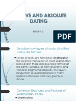 Relative and Absolute Dating