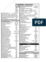 Boeing 757 Normal Checklist: Power Up & Preliminary Preflight