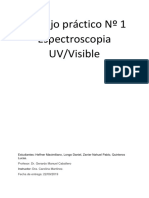 TAI Informe 1 Espectroscopia UV