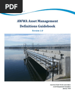 AWWA Asset Management Definitions Guidebook: American Water Works Association Asset Management Committee January 2018