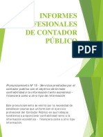 Informes de CR Público Inf. Prof. - Compilación y Certificación