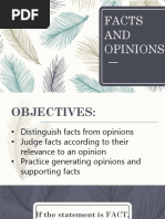 Eapp Lesson 6 Facts and Opinion