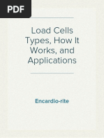 Load Cells Types, How It Works, and Applications