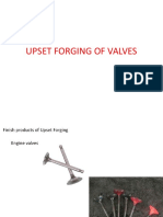 Upset Forging of Valves