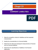 Chapt 23 Current Liabilities