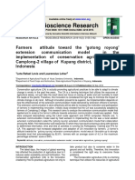 Bioscience Research: Leta Rafael Levis and Laurensius Lehar