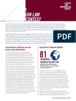 Fact Sheet: U.S. Abortion Law in Global Context: Countries