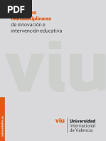 Propuestas Multidisciplinares de Innovación e Intervención Educativa