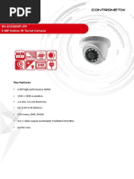 DS-2CE56D0T-IPF 2 MP Indoor IR Turret Camera: Key Features