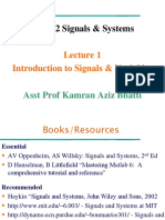 Introduction To Signals & Variables Lec 1