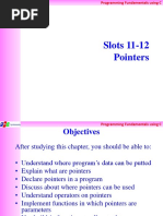 Slot11 12 Pointers