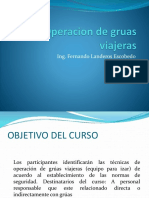 Curso de Operacion Gruas Viajeras