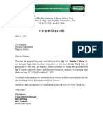 Visitor'S Letter: Eric Aplaca Client Services Manager 0933-8593904 0977-7148965 Netcorp Plus!