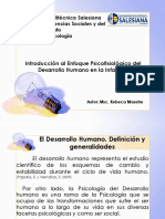 Nociones de Psicología Del Desarrollo Humano