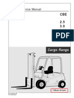 CBE 2 .5 3 .0 3 .0L 3 .5: Service Manual