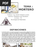 MORTERO