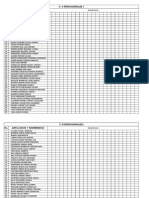 Listas Provisionales de Segundo