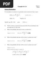 Problems On Poisson Distribution