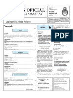 Boletín Oficial 2.010-11-16