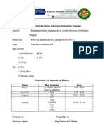 Paghahanda para Sa Career Advocacy Orientation Program
