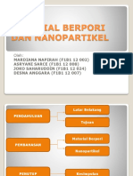 Material Berpori Dan Nanopartikel